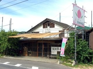 ひうらの里 飯田農園 桃販売所の写真