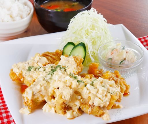 さっぱりした酢たまねぎの自家製タルタルソース うまいもん巡り隊 スタミナフード カフェ食堂 Funfun カフェ 高松市 さんラボ さっぱりした酢たまねぎの自家製タルタルソース うまいもん巡り隊 スタミナフード カフェ食堂 Funfun カフェ 高松市 さんラボ
